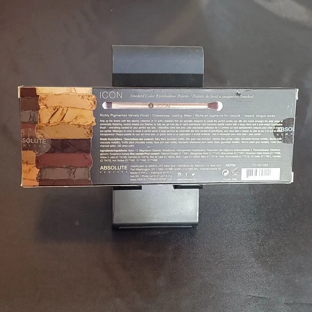 ICON SMOKED COLOR EYESHADOW PALETTE